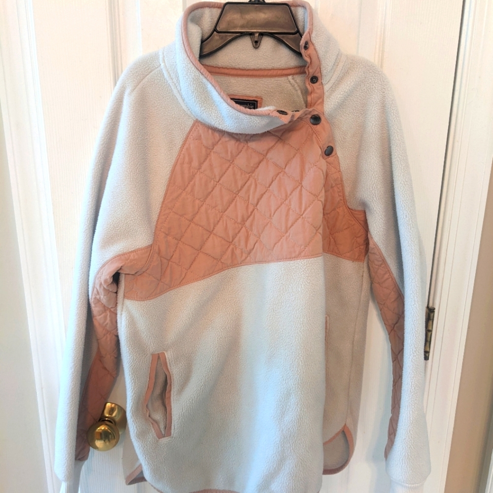 Abercrombie Asymmetrical Fleece M